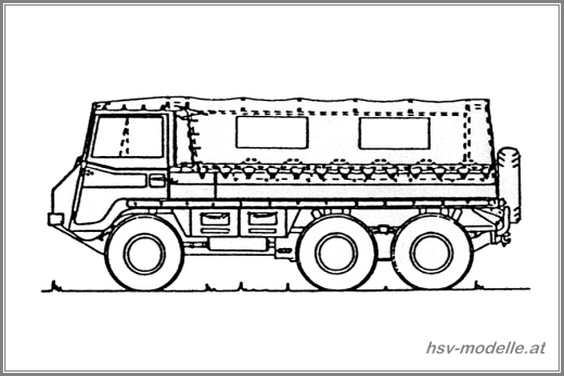 Pinzgauer 712M (6x6 Soft Top)