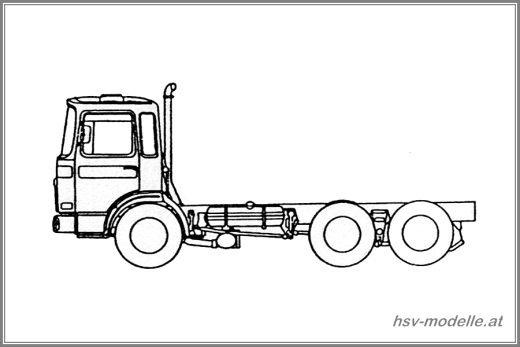 ÖAF/MAN - 3-Achs-Fahrgestell