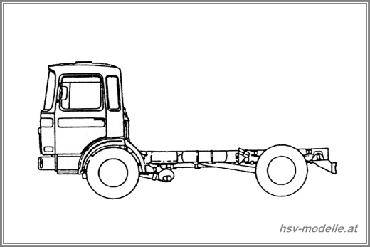 ÖAF/MAN - 2-Axle Chassis (Sloped Cab Roof)