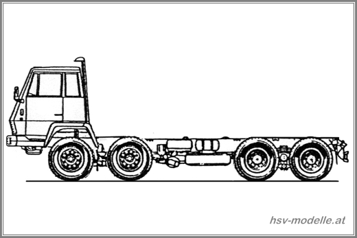 Steyr 91 - 4-Axle Chassis