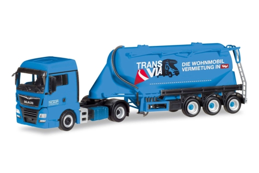 MAN TGX XLX Euro 6c Eutersilo-Sattelzug Trans Via