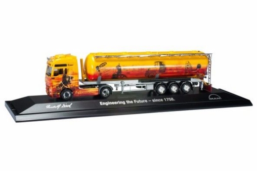 MAN TGX XXL Euro 5 Kippsilo-Sattelzug Rudolf Diesel