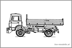 ÖAF/MAN - 2-Axle Dumptruck (Sloped Cab Roof)