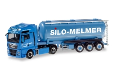 MAN TGX XXL Euro 6c Silo-Sattelzug Kletterstadl