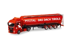 MAN TGX XXL Euro 6c Silo-Sattelzug Pitztal, Das Dach Tirols