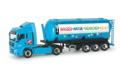 MAN TGA LX Silo-Sattelzug Wasser=Natur+Menschenrecht