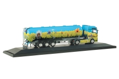 MAN TGX XXL Kippsilo-Sattelzug Alpenblumen