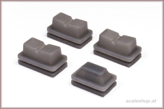 Ersatzabdeckungen für Tripmaster-Schalter (grau)